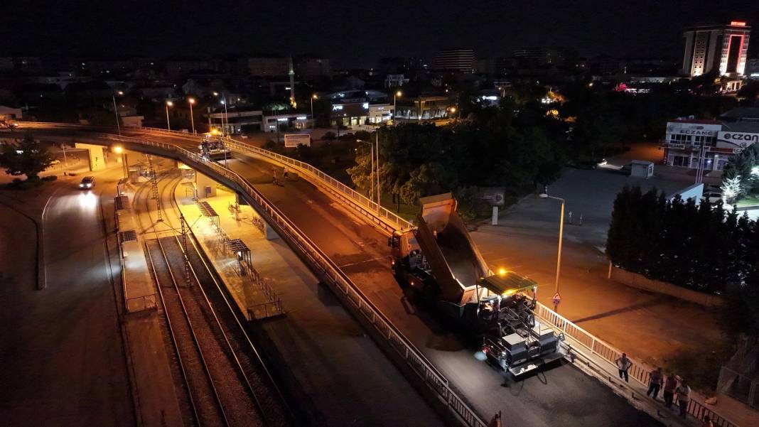 Kunduracılar Üst Geçidi herkes uyurken yenilendi! 7